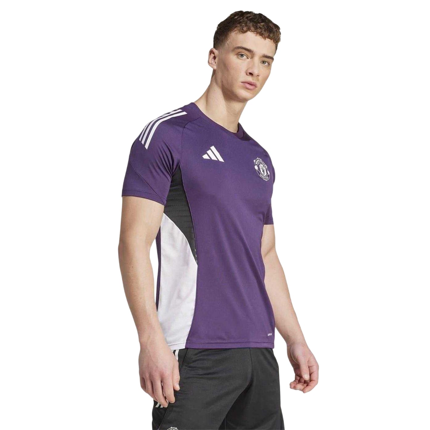 Blue - Pack Shot - Adidas Mens 2025-2026 Manchester United FC Jersey