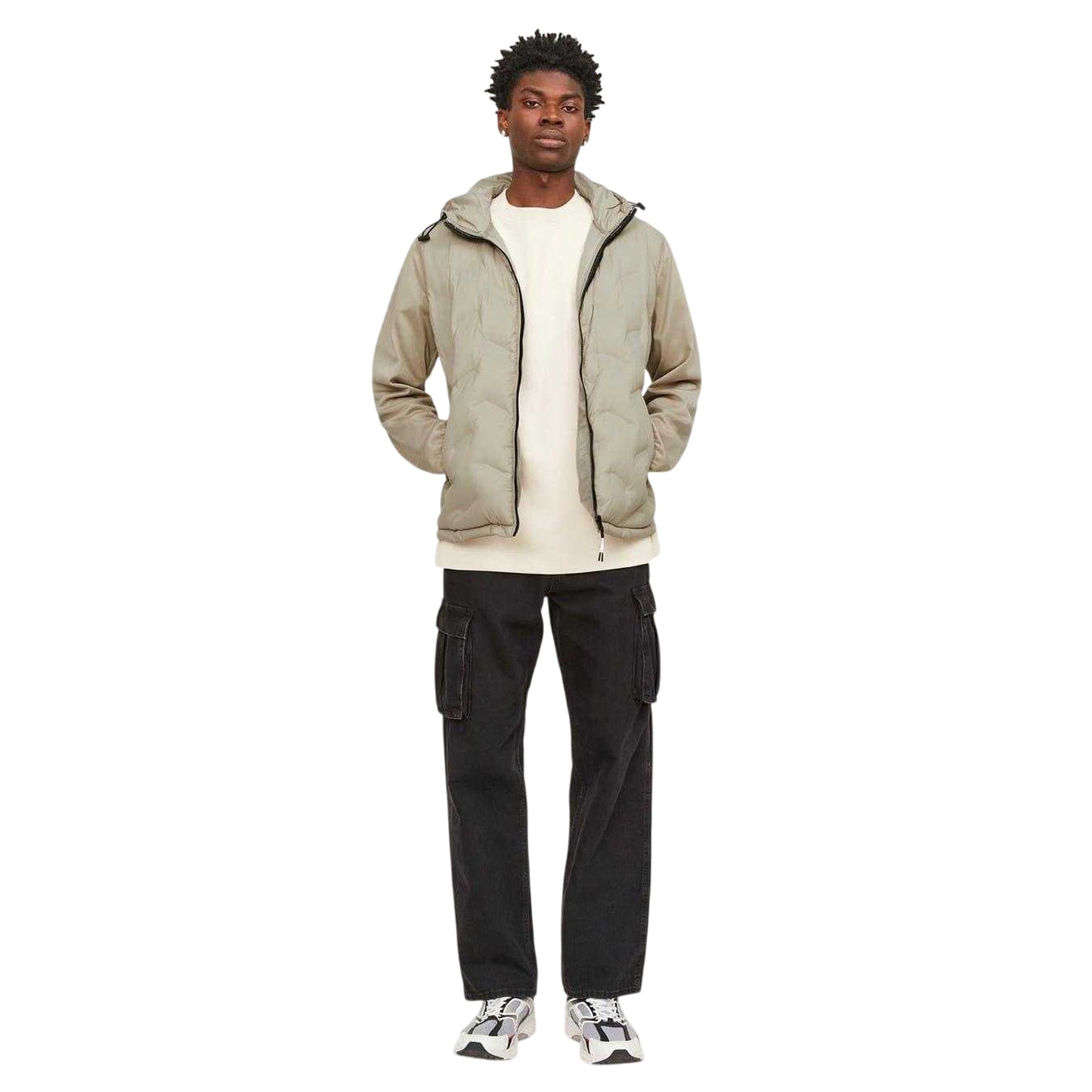 Crockery - Lifestyle - Jack And Jones Mens Hooded Hybrid Jacket