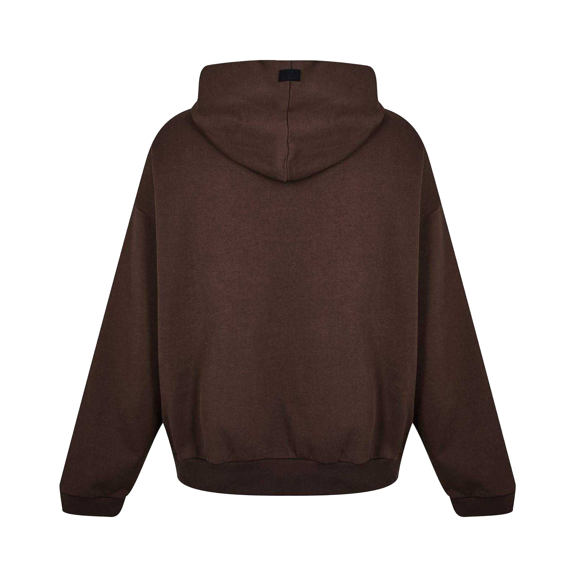 Brown - Back - Firetrap Unisex Adult Relaxed Fit Hoodie