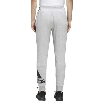 Grey Heather-Black - Back - Adidas Mens Joggers