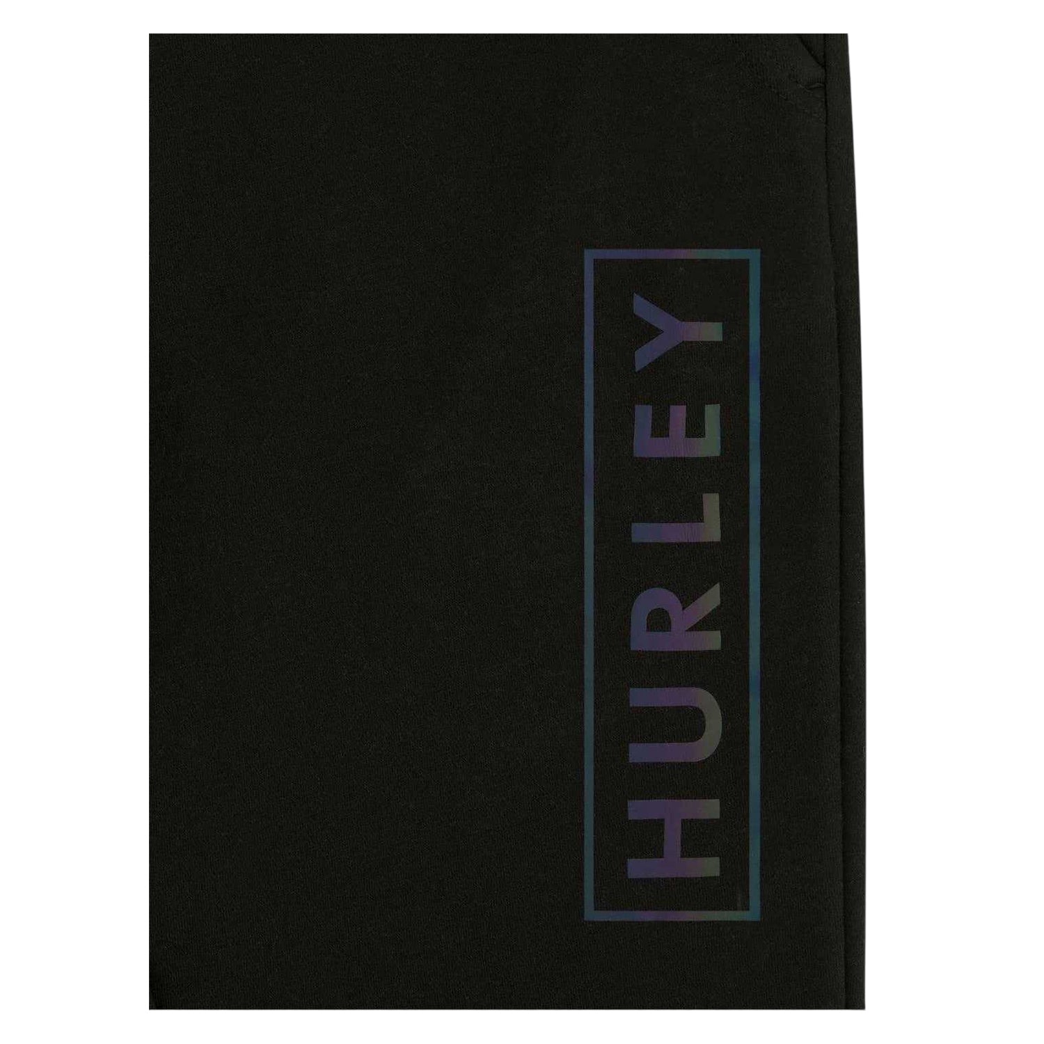 Black - Side - Hurley Mens Slim Joggers