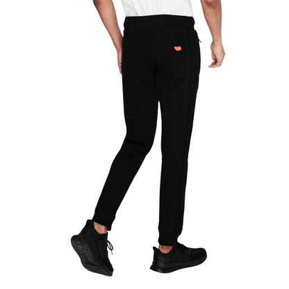 Black - Back - Superdry Mens Jogging Bottoms