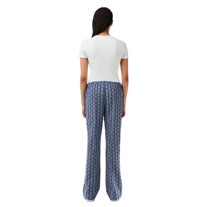 Methyl Blue - Back - Lacoste Womens-Ladies Monogram Jogging Bottoms