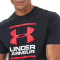 Black - Lifestyle - Under Armour Mens GL Foundation Short-Sleeved T-Shirt