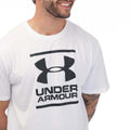 White - Side - Under Armour Mens GL Foundation Short-Sleeved T-Shirt