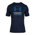 Navy - Front - Under Armour Mens GL Foundation Short-Sleeved T-Shirt
