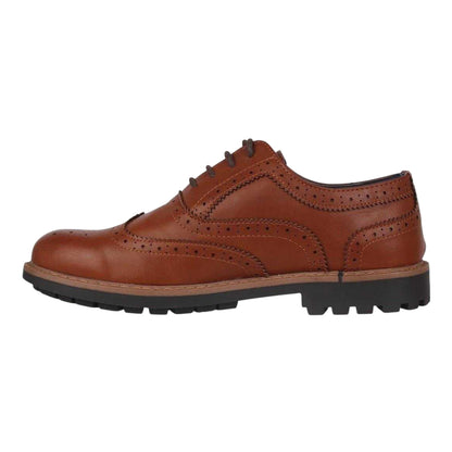 Brown - Side - Giorgio Mens Webster Shoes