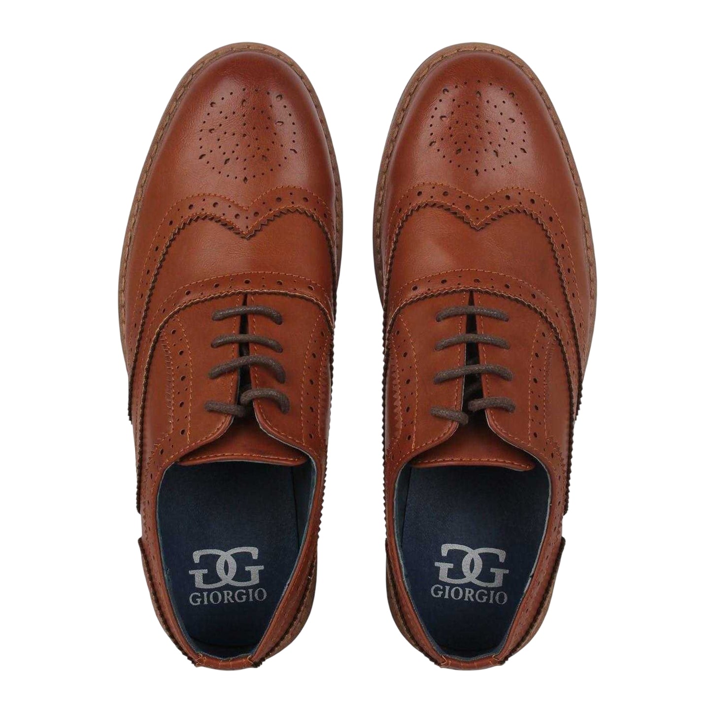 Brown - Lifestyle - Giorgio Mens Webster Shoes