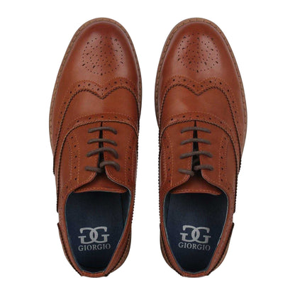 Brown - Lifestyle - Giorgio Mens Webster Shoes