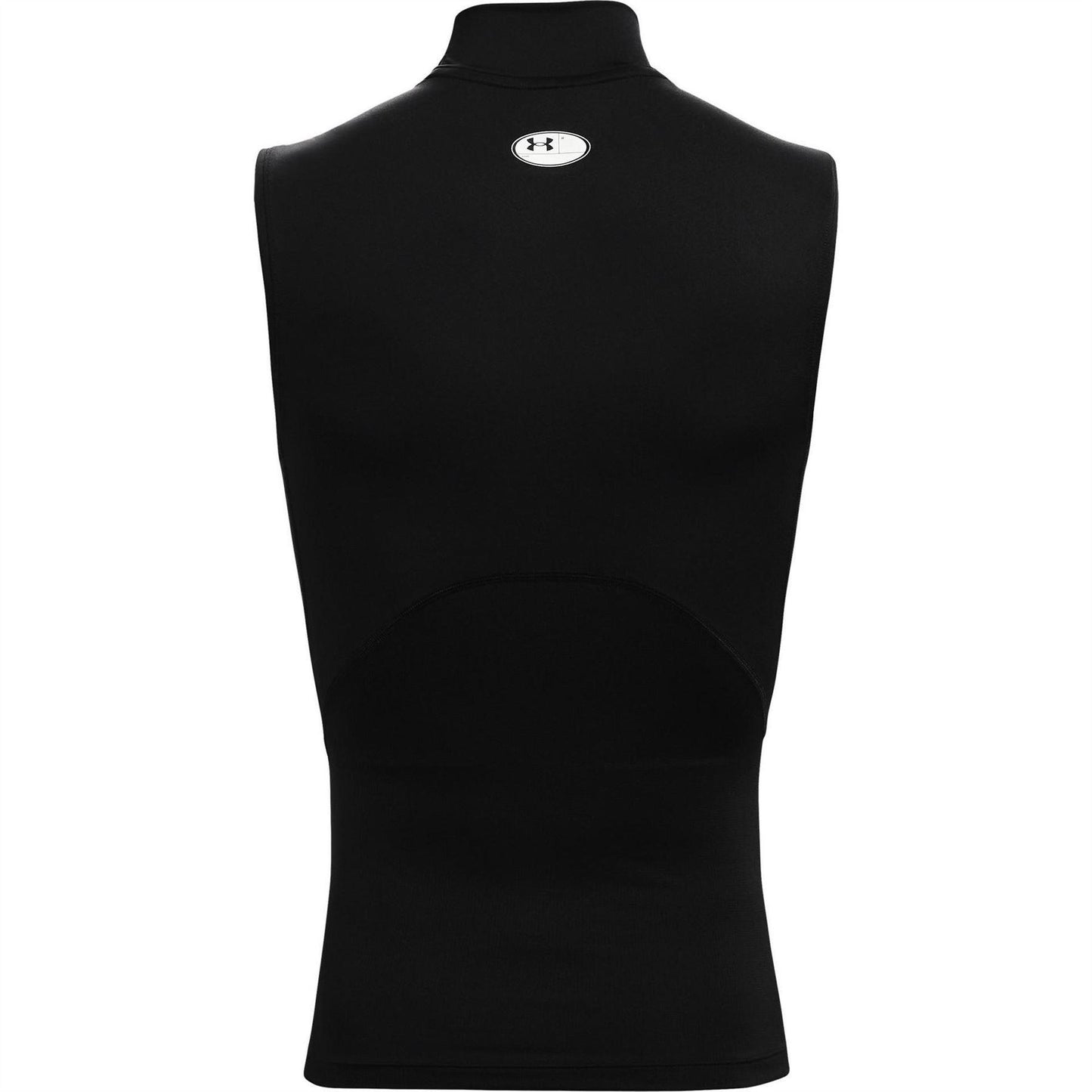 Black-White - Back - Under Armour Mens Sleeveless Vest Top