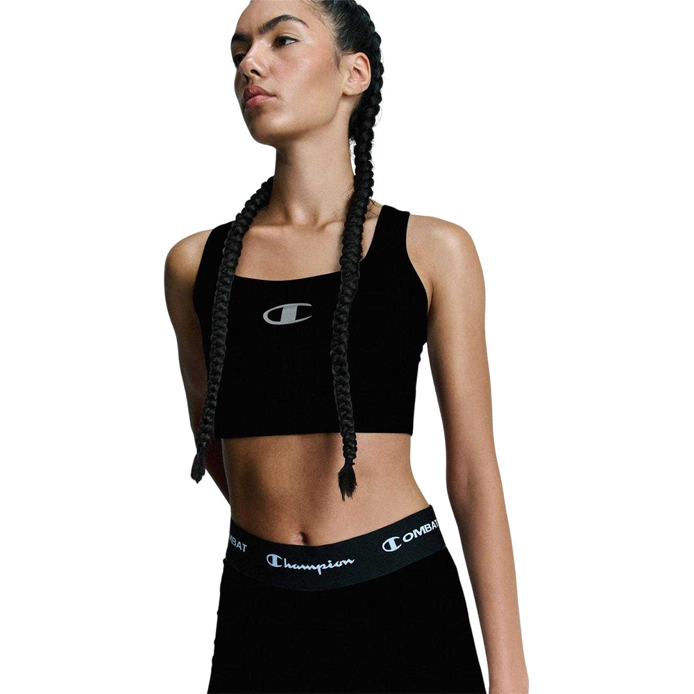 Black - Lifestyle - Champion Womens-Ladies Combat Sports Bra