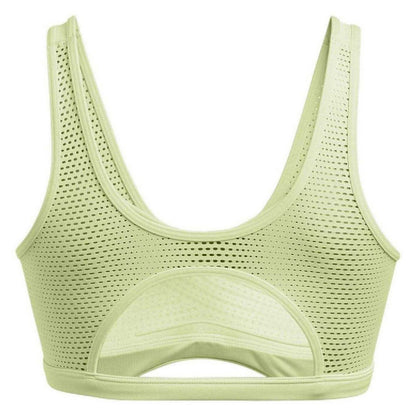 Green - Back - Nike Womens-Ladies Mesh Sports Bra