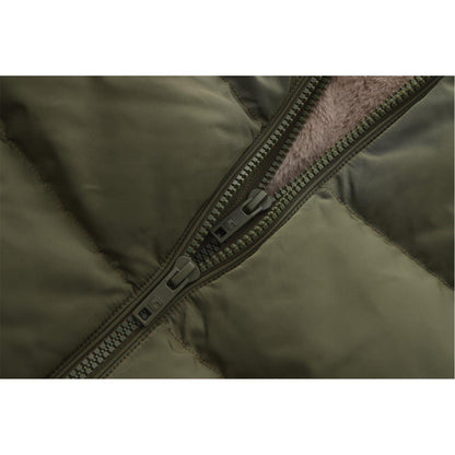 Khaki Green - Lifestyle - SoulCal Womens-Ladies Bubble Puffer Jacket