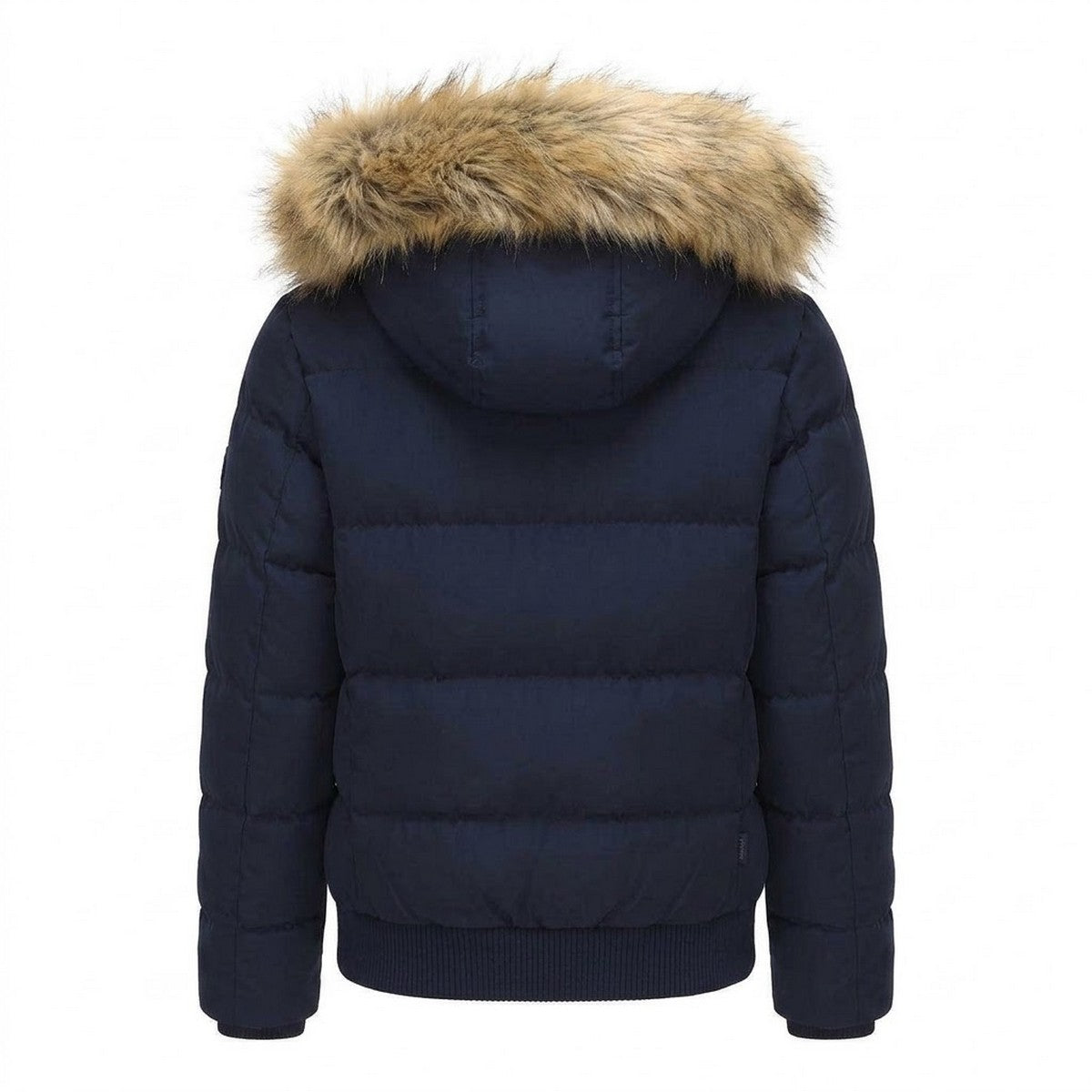 Navy - Back - SoulCal Womens-Ladies Bubble Puffer Jacket