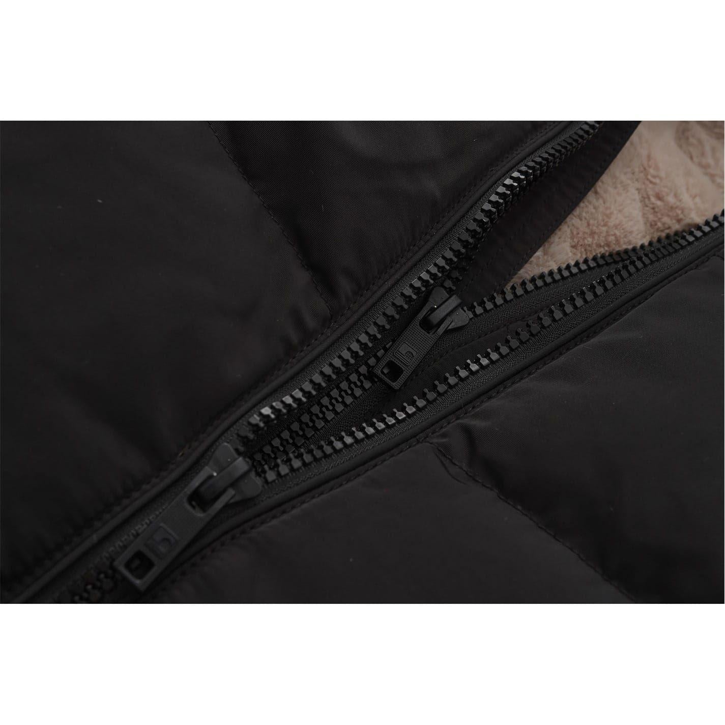 Black - Lifestyle - SoulCal Womens-Ladies Bubble Puffer Jacket