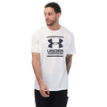 White - Front - Under Armour Mens GL Foundation Short-Sleeved T-Shirt