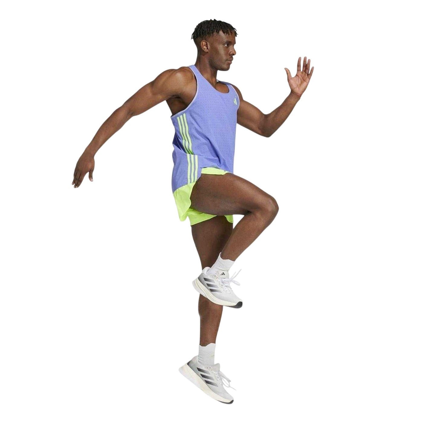 Cobalt Blue - Pack Shot - Adidas Mens Adizero Vest Top