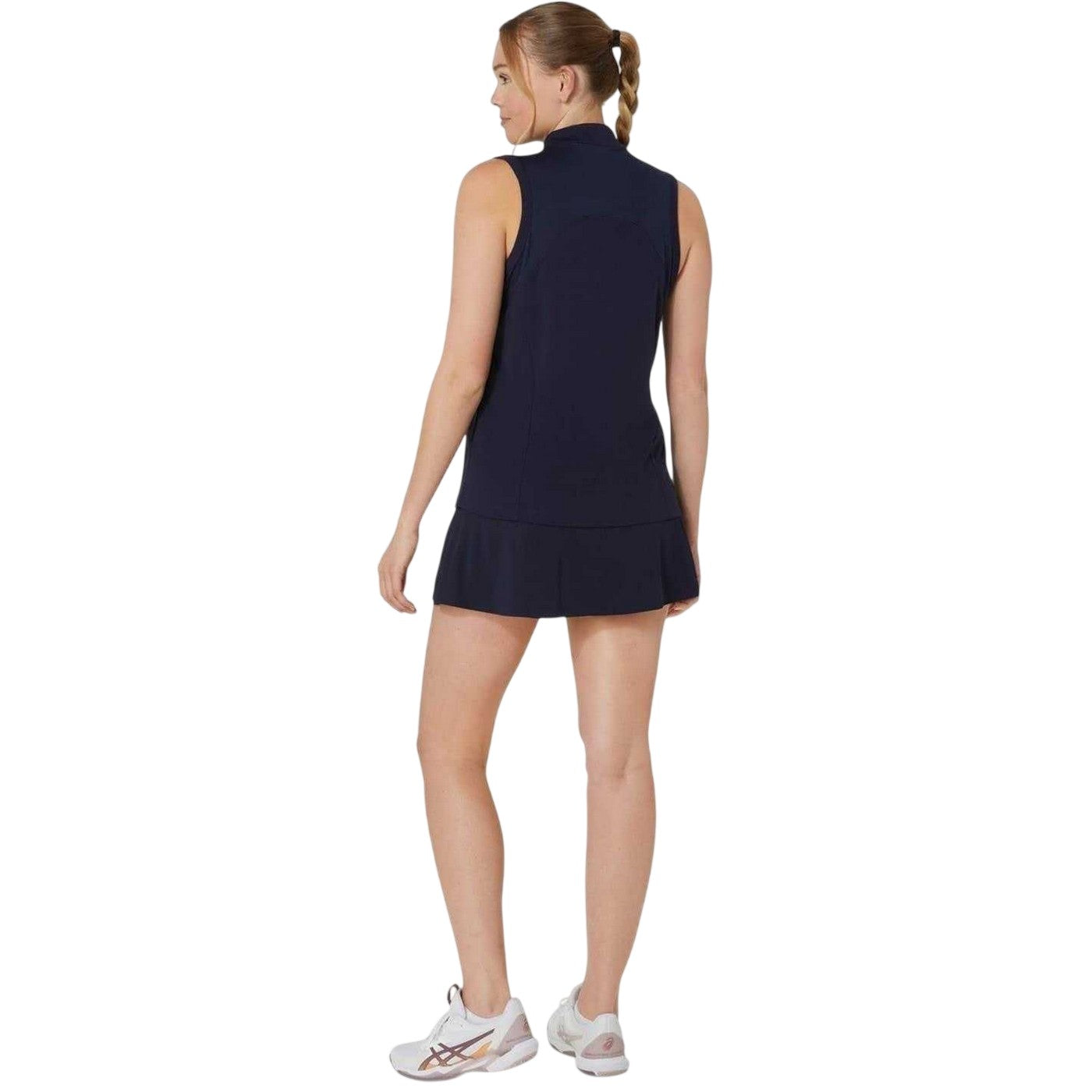 Midnight Blue - Back - Asics Womens-Ladies Vest Top