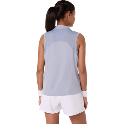 Grey Blue - Back - Asics Womens-Ladies Vest Top