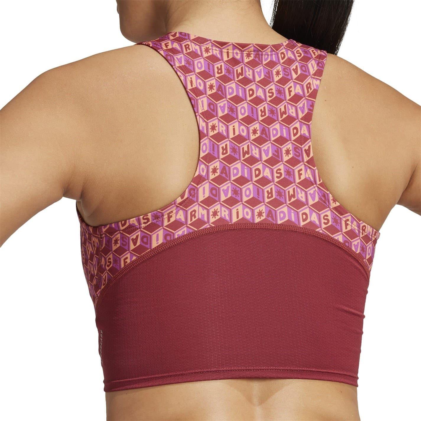 Noble Navy - Side - Adidas Womens-Ladies Adizero Crop Top