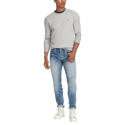 Heather - Lifestyle - Ralph Lauren Mens Pima Crew Neck Sweatshirt