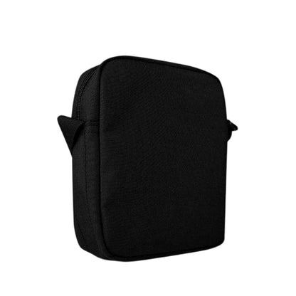 Black - Side - Lacoste Vertical Canvas Camera Bag