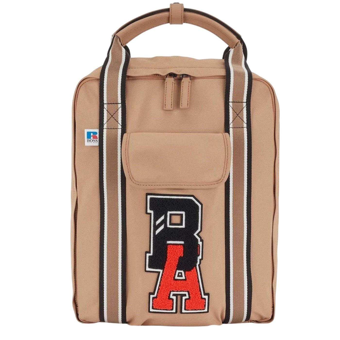 Beige - Front - Boss X Russel Backpack
