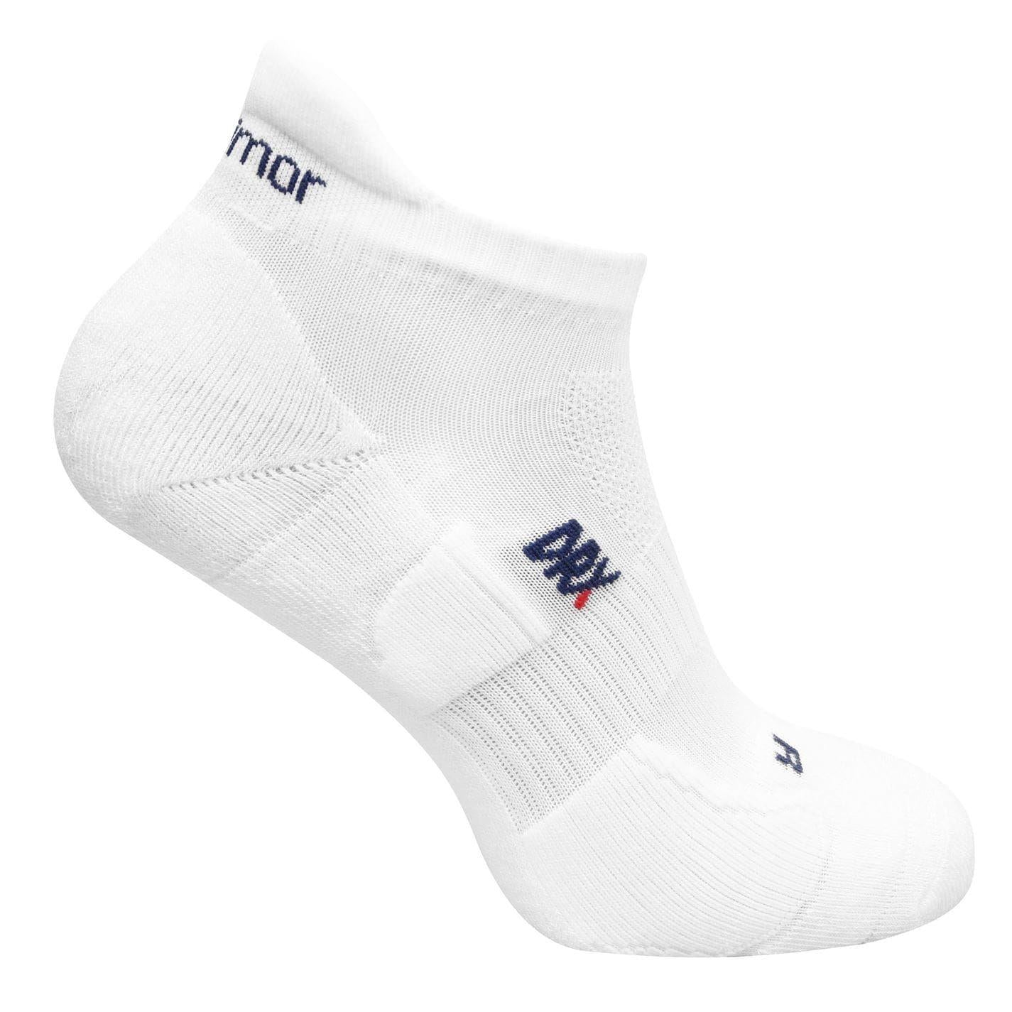White - Back - Karrimor Mens Running Ankle Socks (Pack of 2)