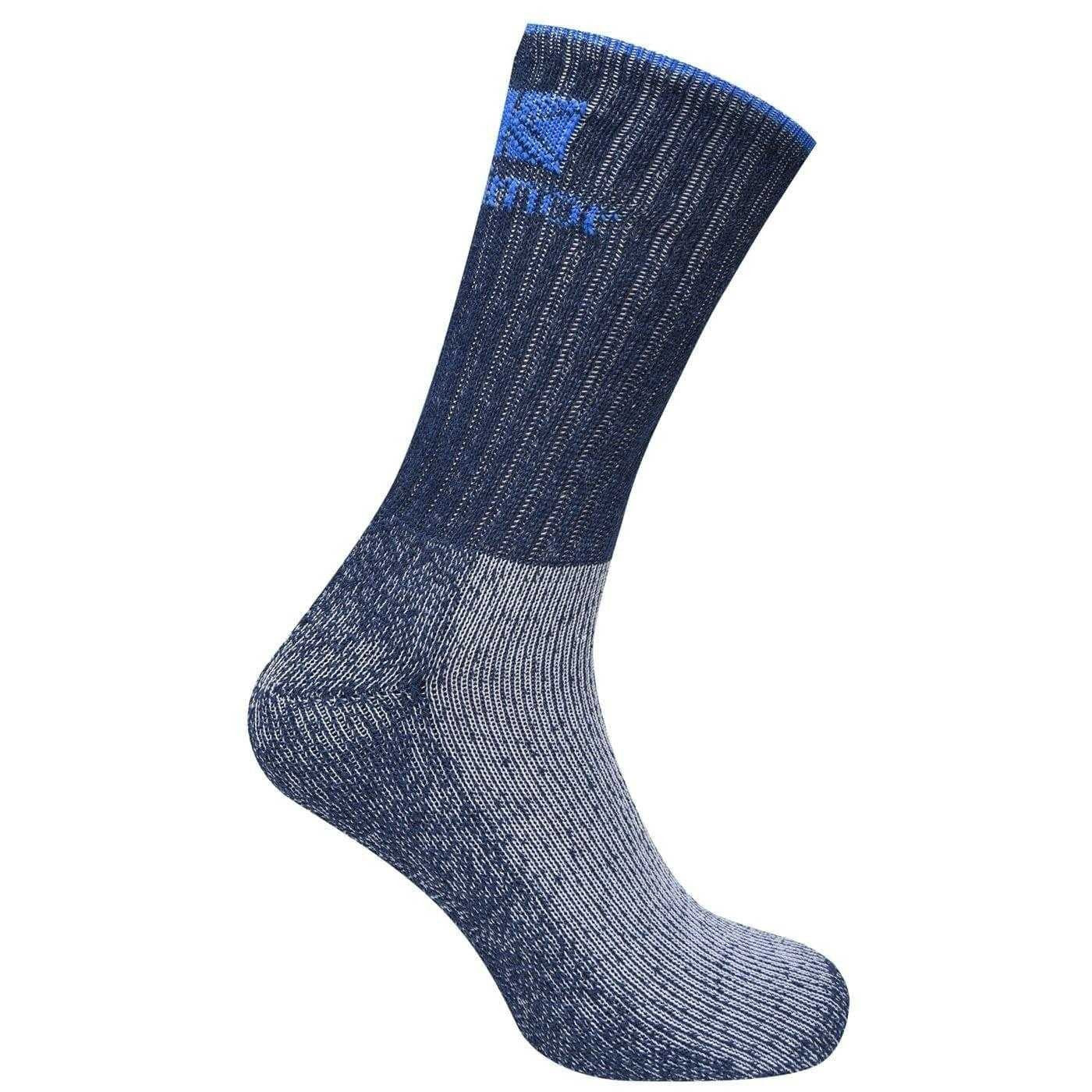 Navy - Side - Karrimor Mens Heavyweight Boot Socks (Pack of 3)