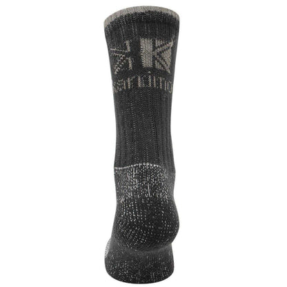 Black - Back - Karrimor Mens Heavyweight Boot Socks (Pack of 3)