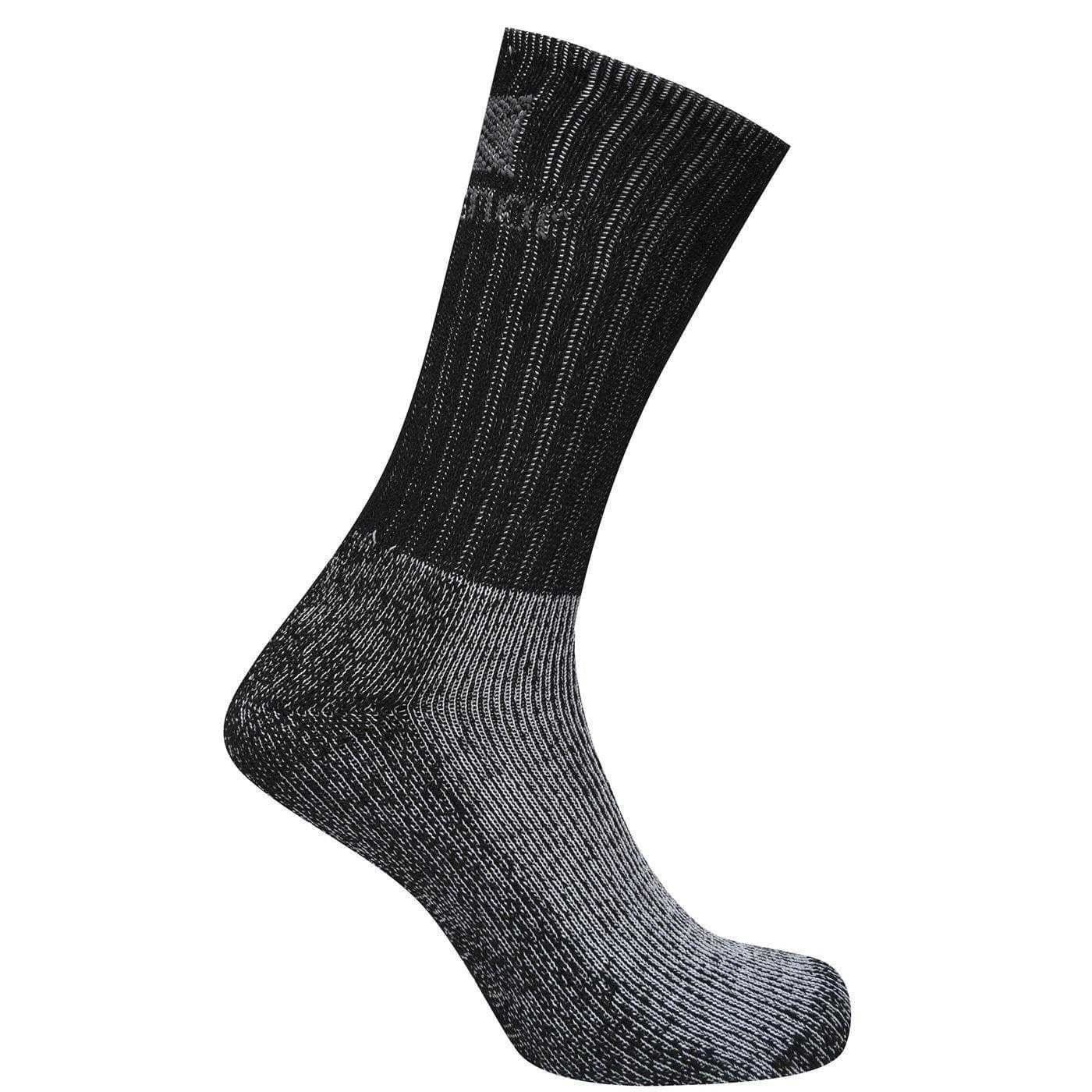 Black - Side - Karrimor Mens Heavyweight Boot Socks (Pack of 3)