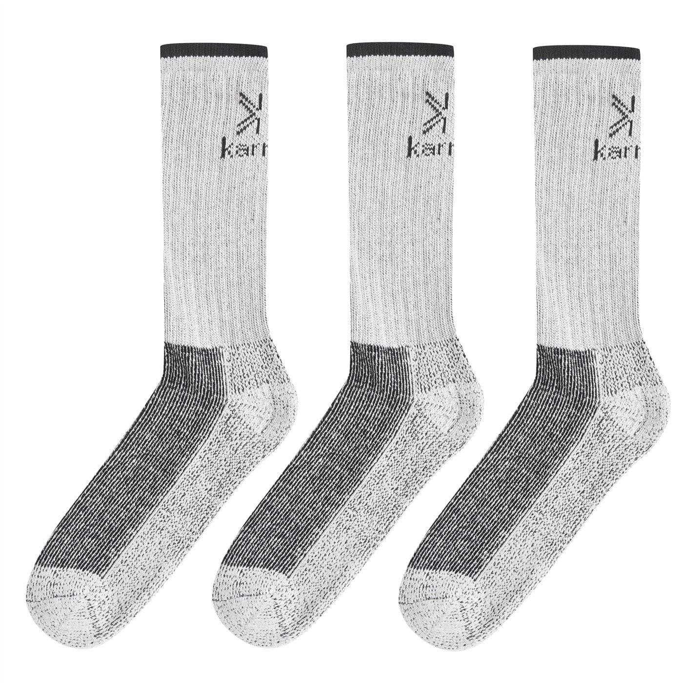 Beige - Front - Karrimor Mens Heavyweight Boot Socks (Pack of 3)