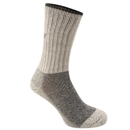 Beige - Side - Karrimor Mens Heavyweight Boot Socks (Pack of 3)