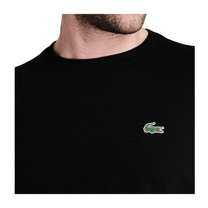 Black - Lifestyle - Lacoste Mens Long-Sleeved T-Shirt