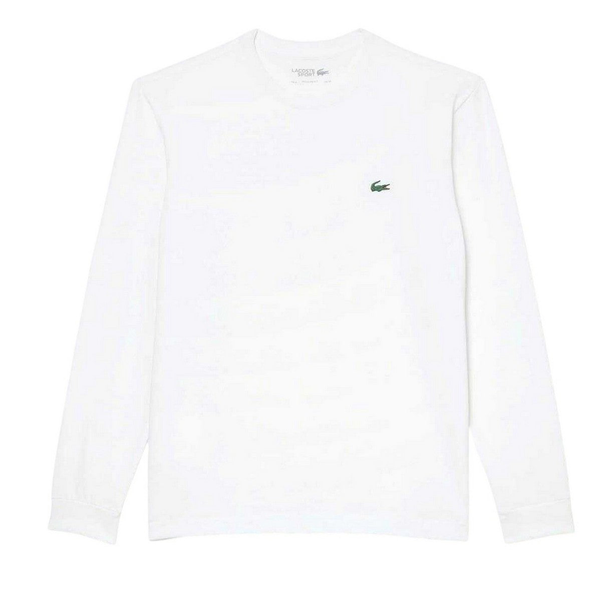White - Front - Lacoste Mens Long-Sleeved T-Shirt