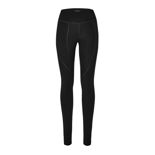 Black Night - Front - Reebok Womens-Ladies Leggings