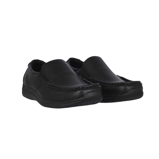 Black - Front - Giorgio Boys Bexley Loafers