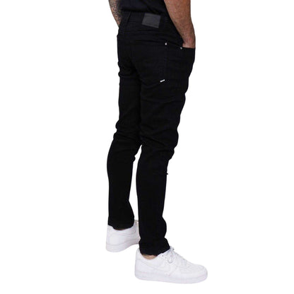 Black - Back - Firetrap Mens Denim Skinny Jeans
