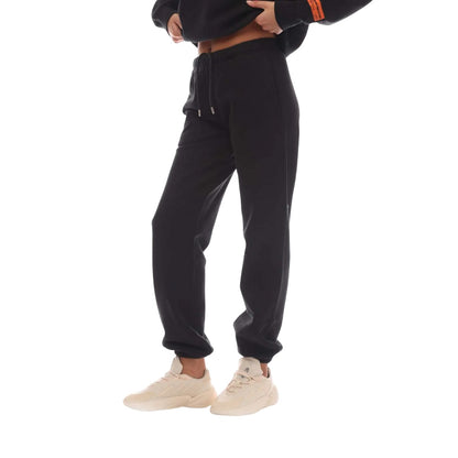 Black-White - Side - Heron Preston Mens Real Estate Jogging Bottoms