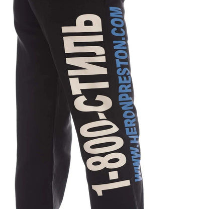 Black-White - Lifestyle - Heron Preston Mens Real Estate Jogging Bottoms