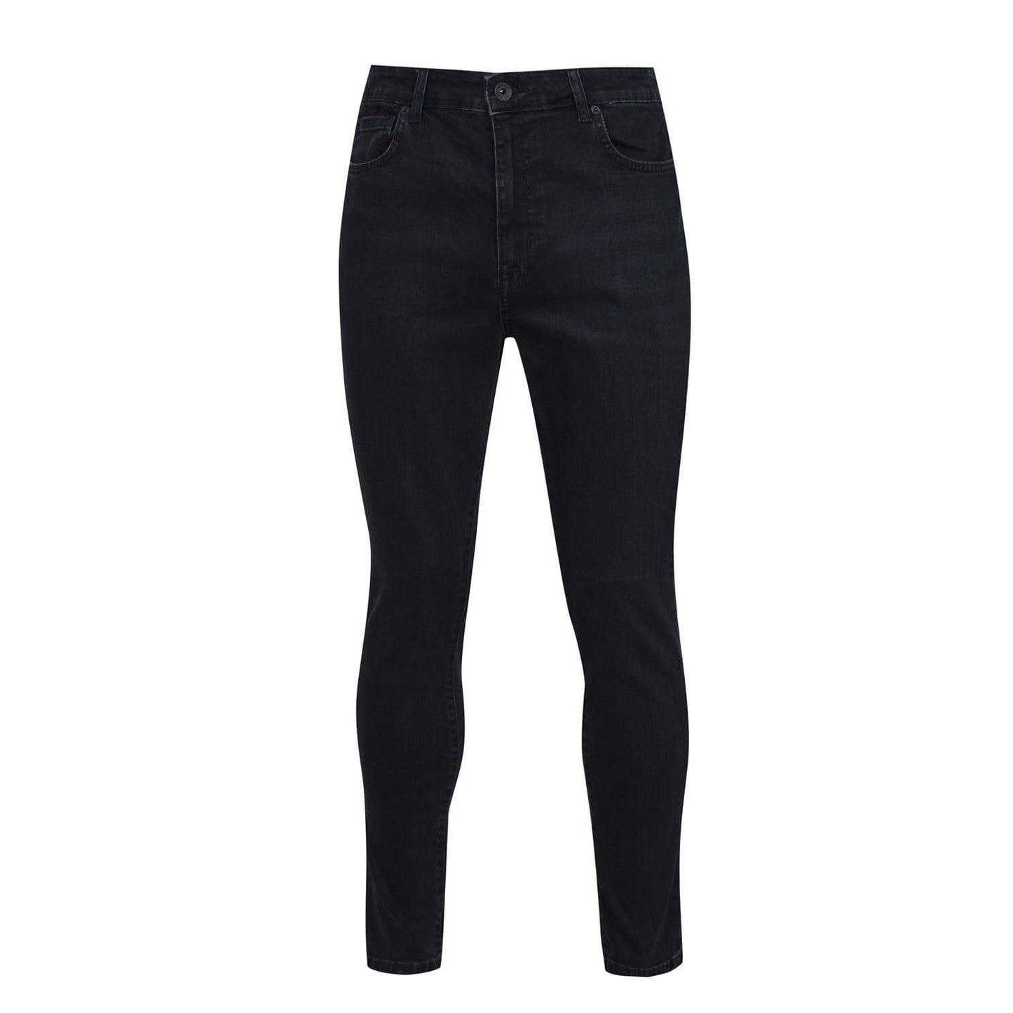 Washed Black - Front - Jack Wills Mens Denim Skinny Jeans