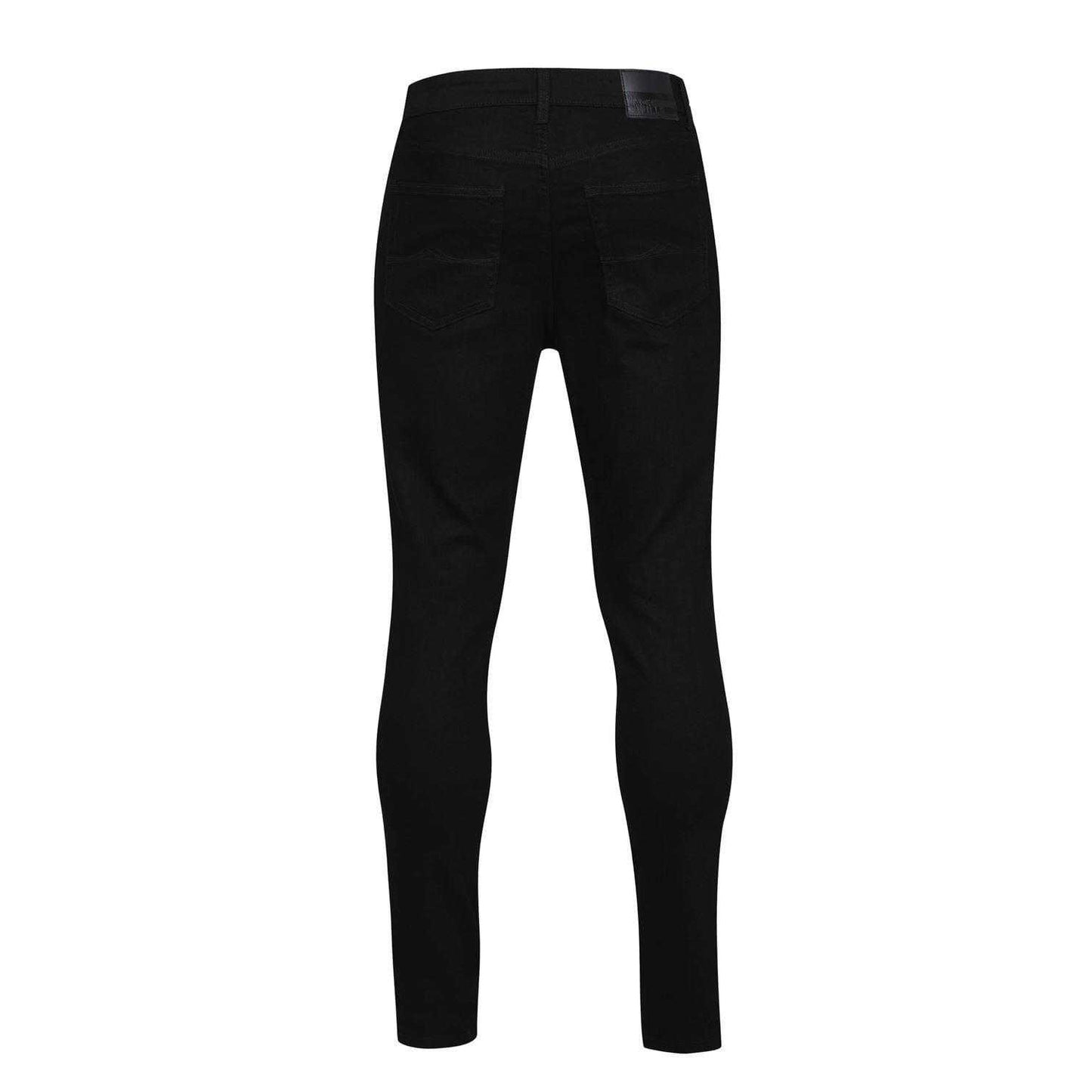 Black - Back - Jack Wills Mens Denim Skinny Jeans