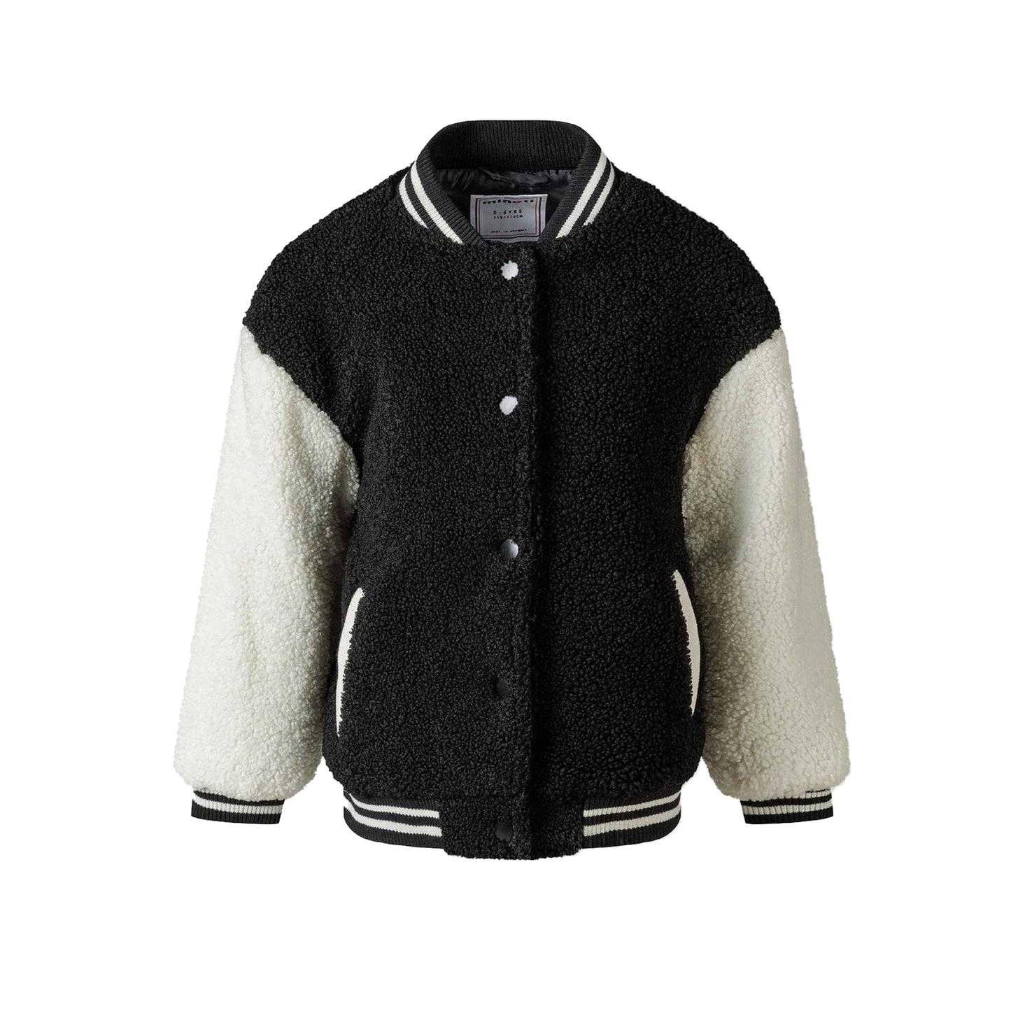 Black - Front - Minoti Girls Jacket