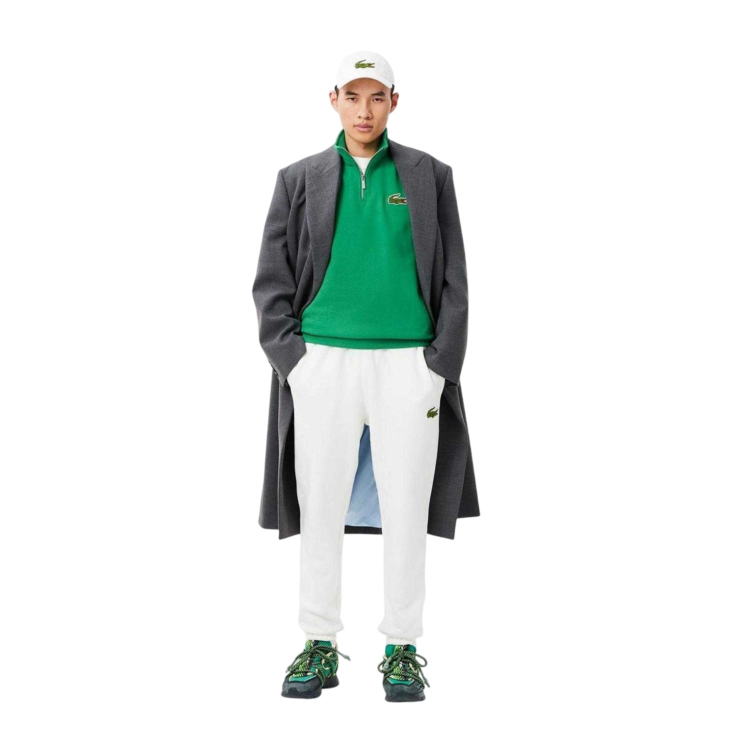 Green - Lifestyle - Lacoste Unisex Adult Accent Sweatshirt