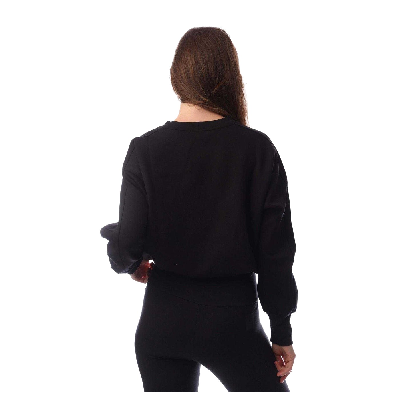 Black - Back - Emporio Armani Womens-Ladies Sweatshirt
