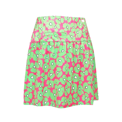 Pink - Back - Callaway Womens-Ladies Golf Skort