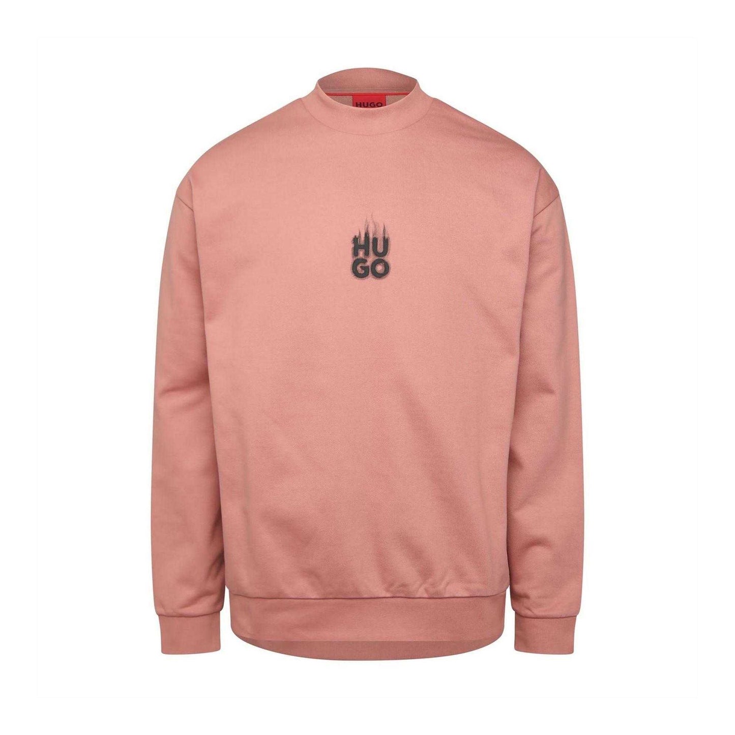 Pink - Front - Hugo Mens Smoke Sweatshirt