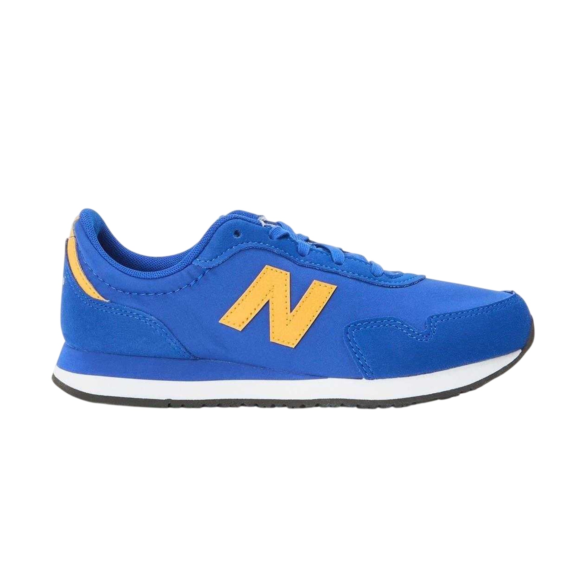 Royal Blue - Front - New Balance Childrens-Kids Suede Running Trainers