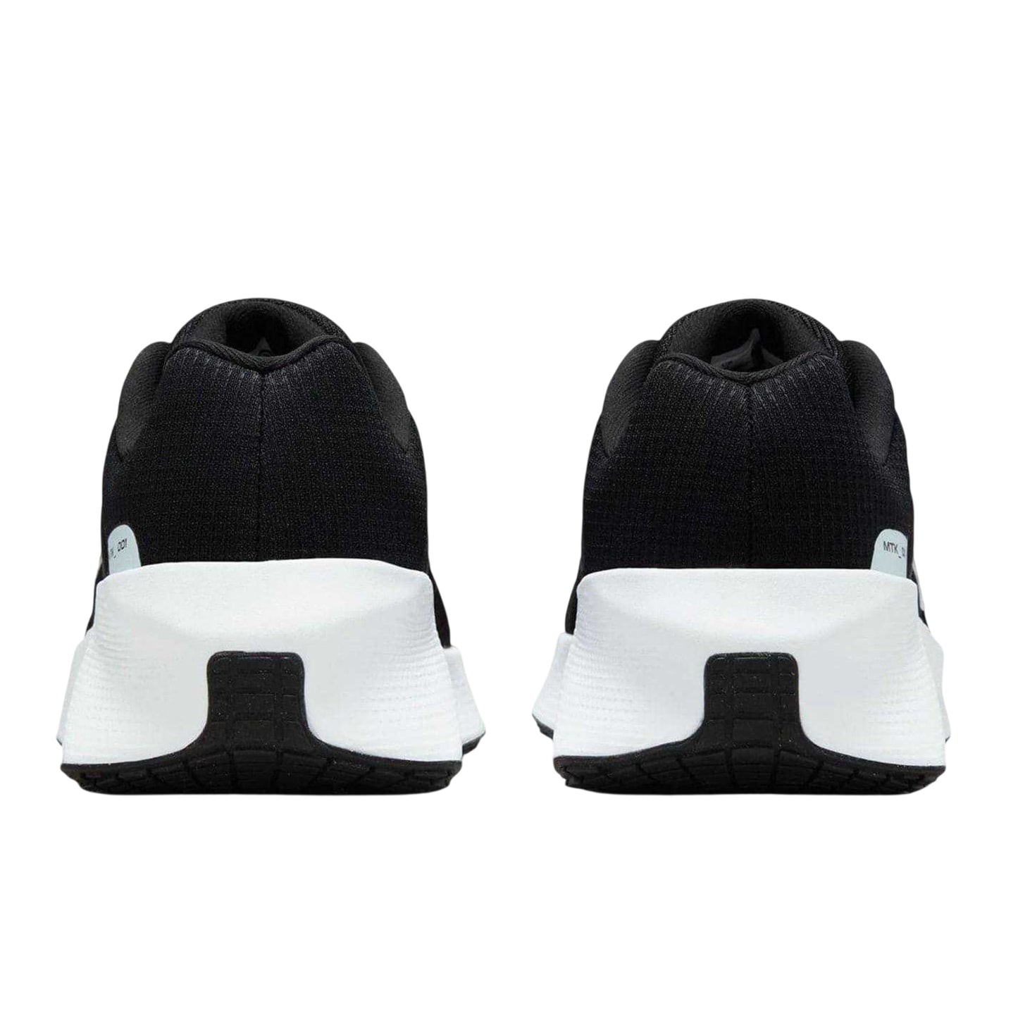 Black-White - Back - Nike Womens-Ladies Metro Tek Trainers