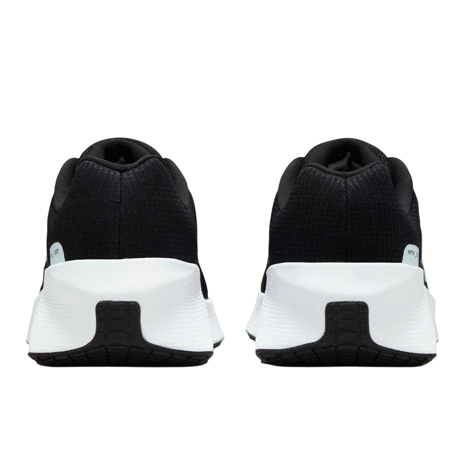 Black-White - Back - Nike Womens-Ladies Metro Tek Trainers